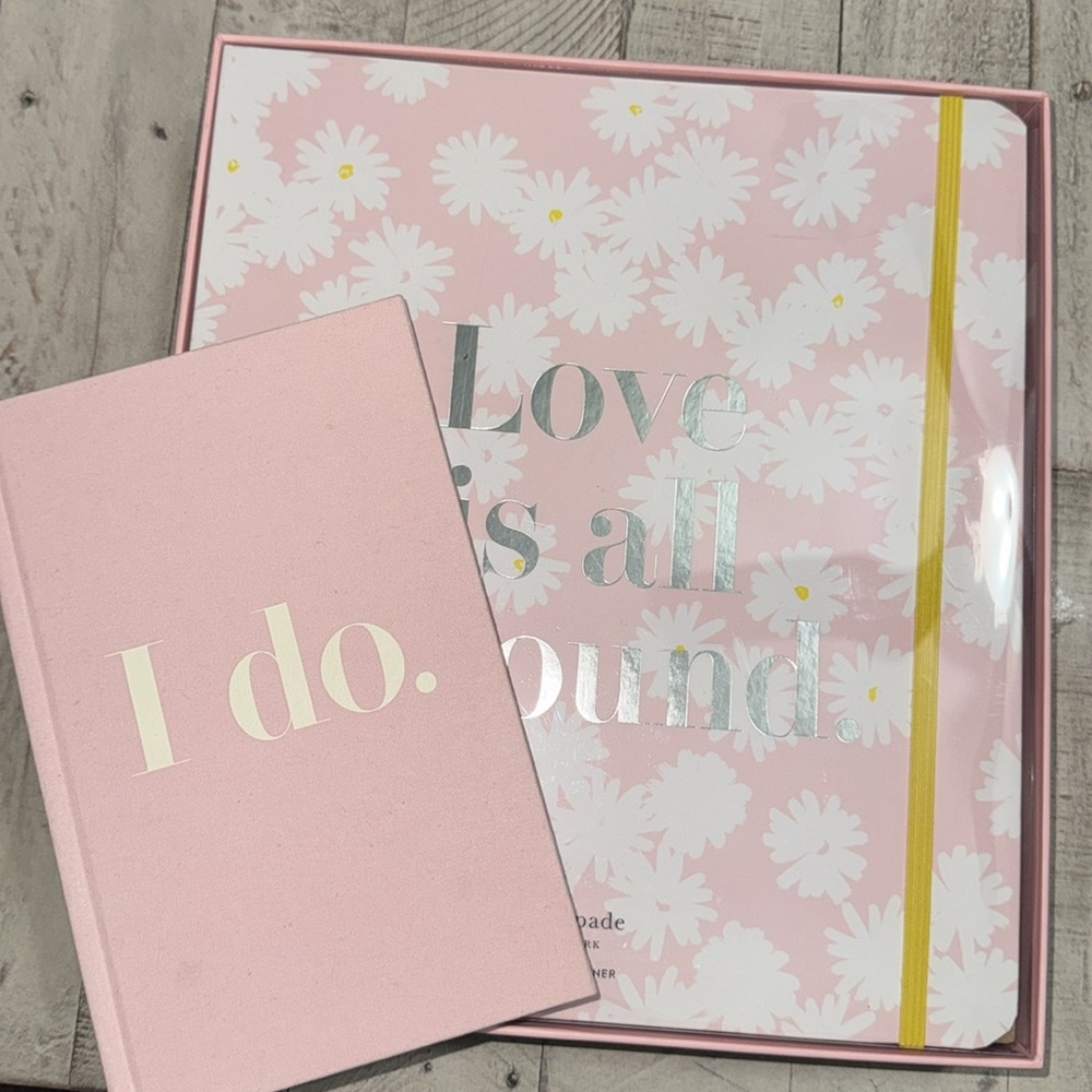 NWOT Kate Spade ♠️ Bridal Planner with Bridal Notebook